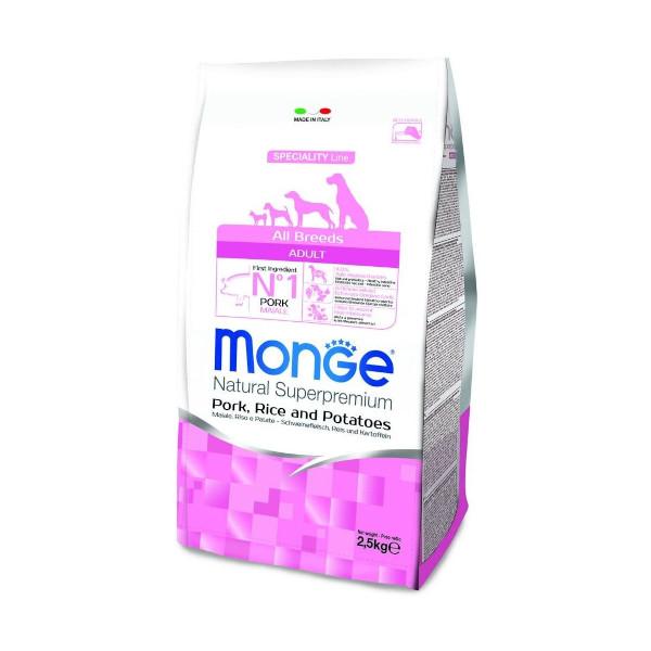 Monge All Breeds Adult Maiale Riso e Patate 2,5kg Monge All Breeds Adult Maiale Riso e Patate 2,5kg